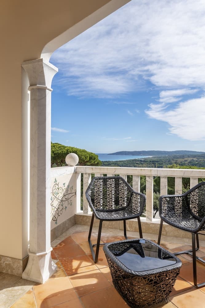 Uitzicht vanaf balkon