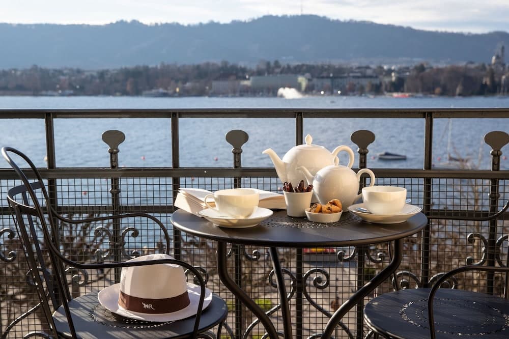 Uitzicht vanaf balkon