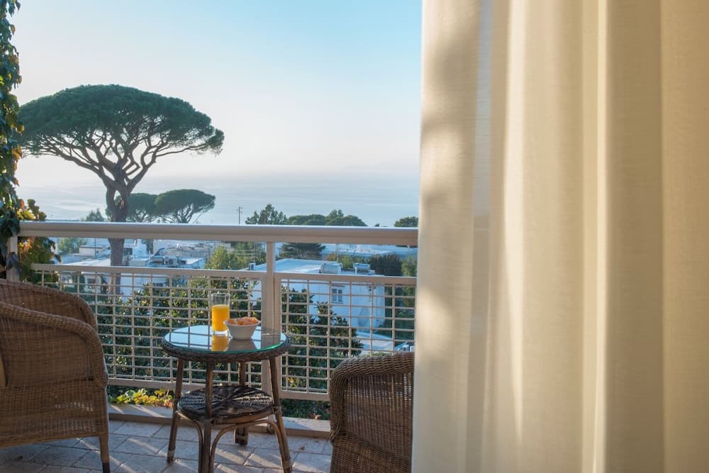 Uitzicht vanaf balkon