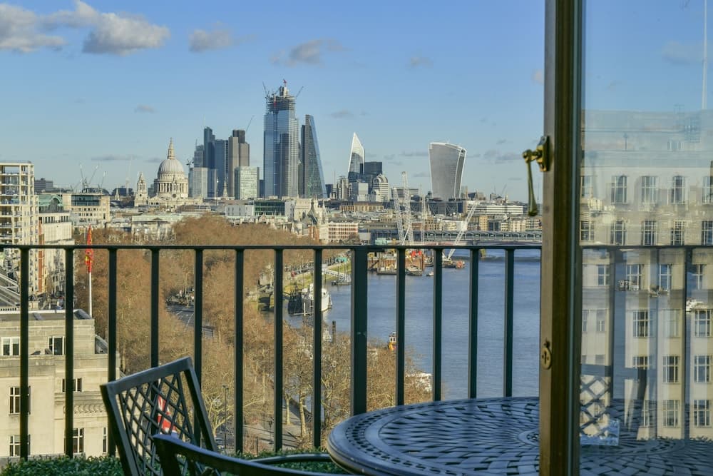 Uitzicht vanaf balkon
