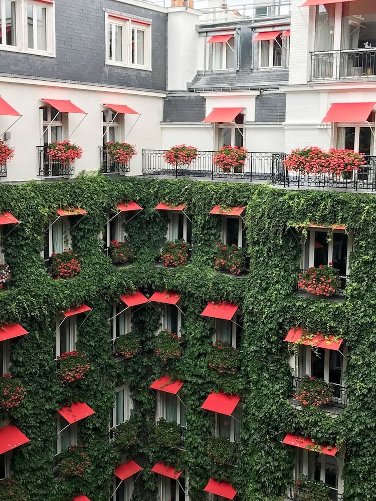 Uitzicht vanuit accommodatie
