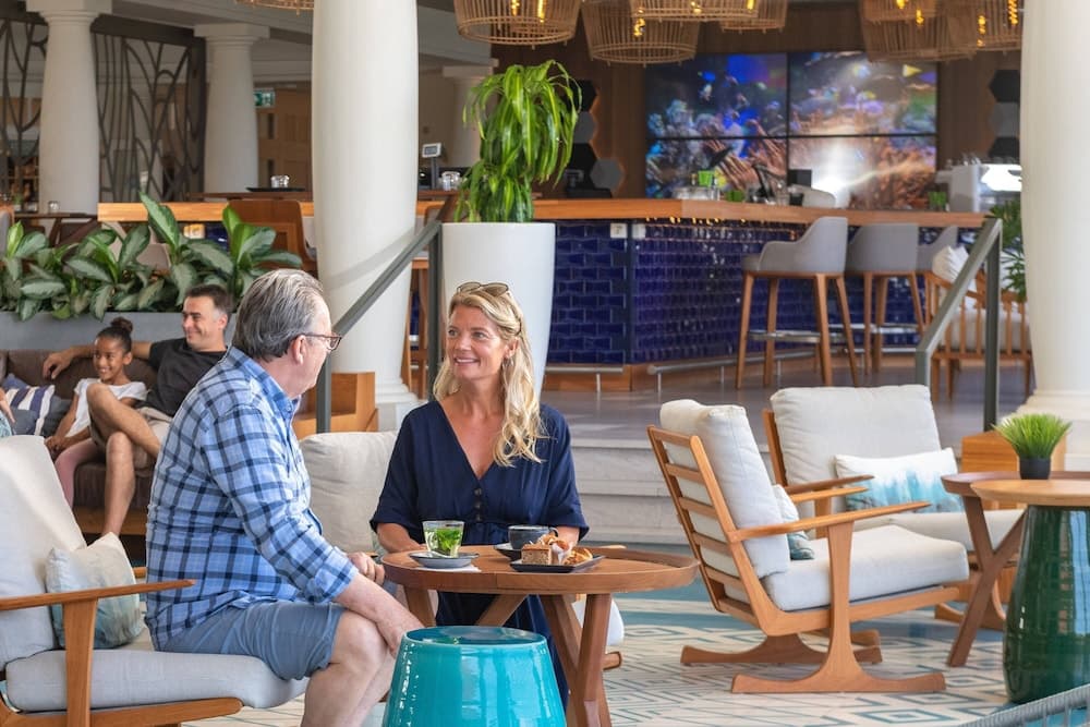 Uitzicht vanuit accommodatie