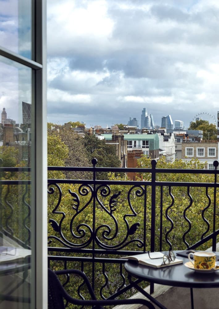 Uitzicht vanaf balkon