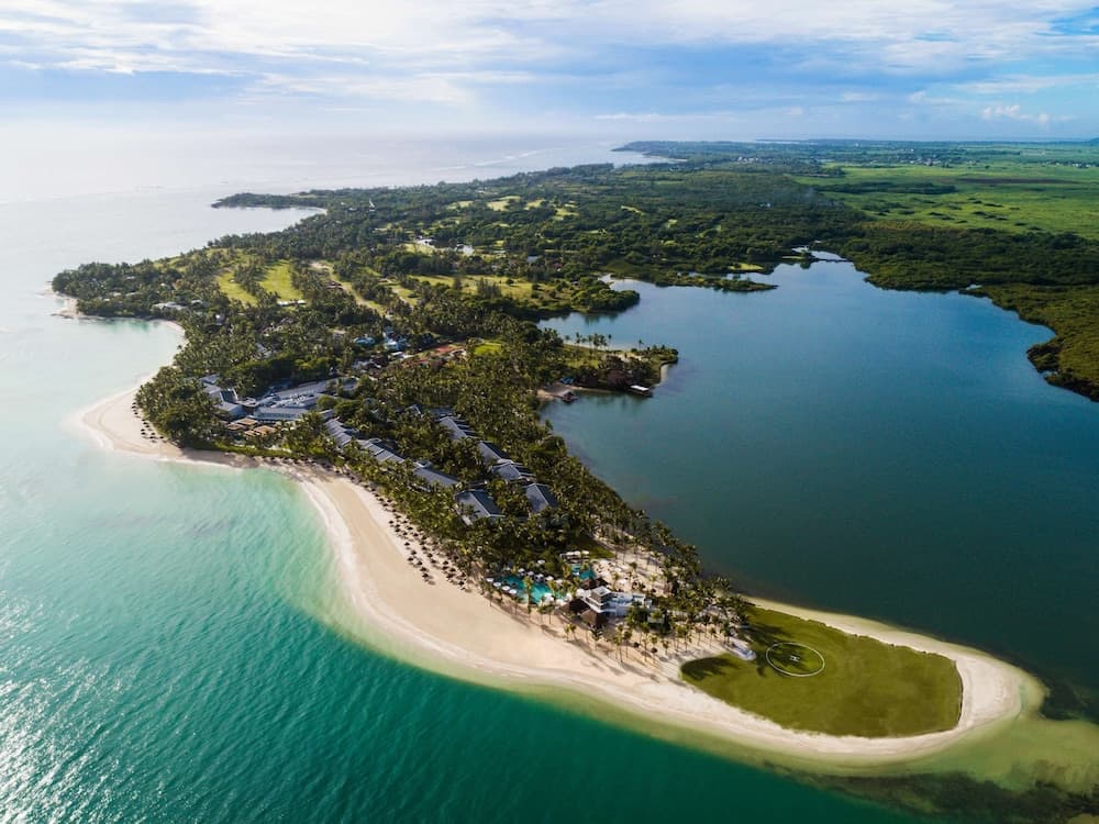 Uitzicht vanuit accommodatie