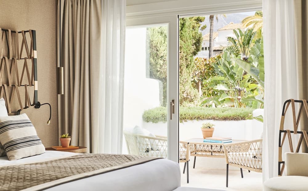 Uitzicht vanaf balkon