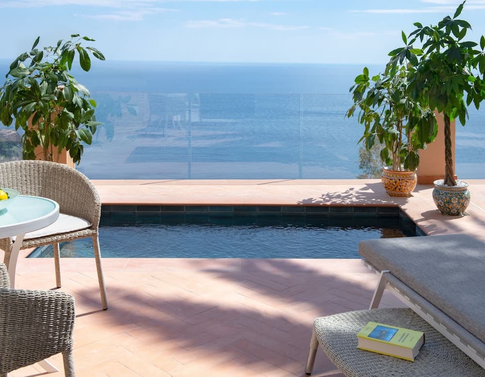 Uitzicht vanaf balkon