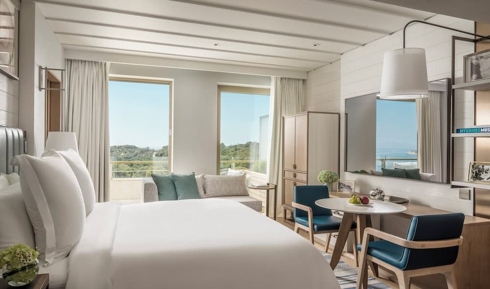 Uitzicht vanuit accommodatie