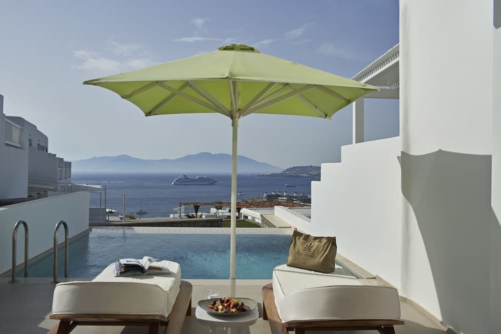Uitzicht vanaf balkon