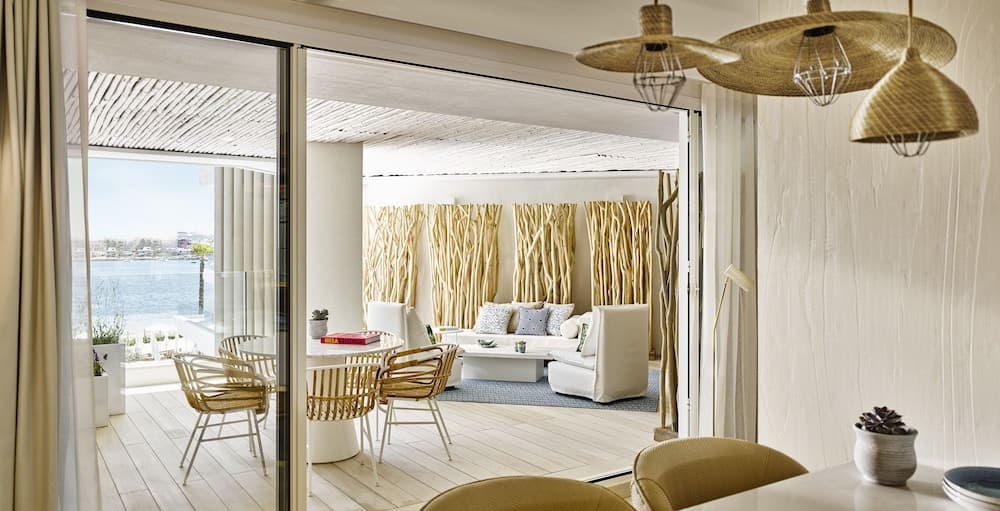 Uitzicht vanaf balkon