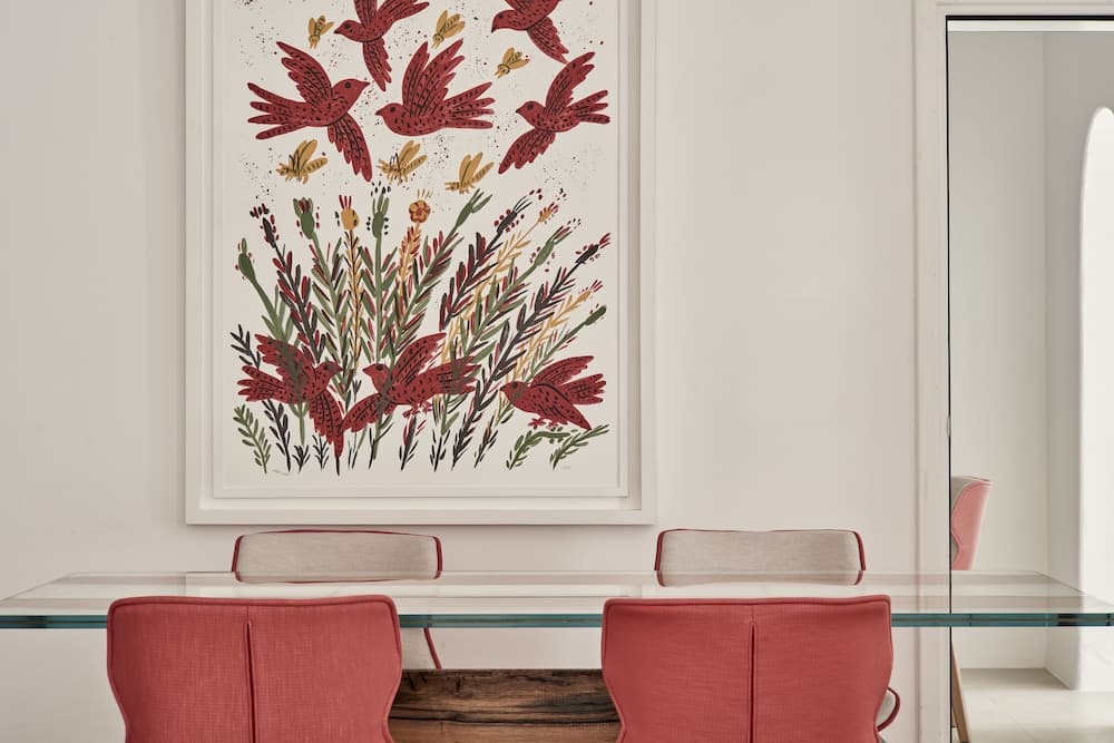 Dineren in de kamer