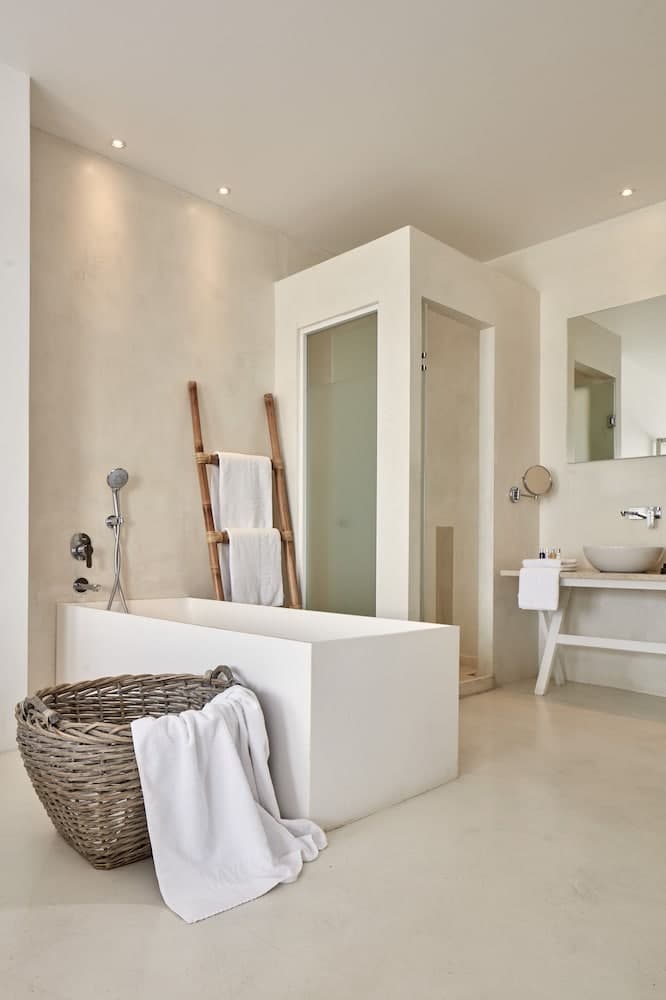 Badkamer met douche