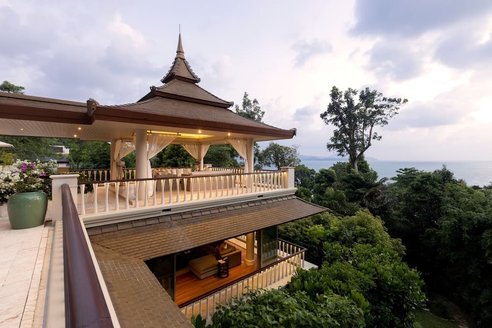 Uitzicht vanaf balkon