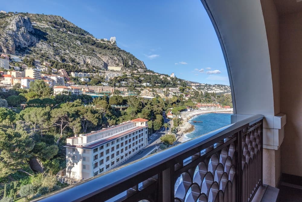 Uitzicht vanaf balkon