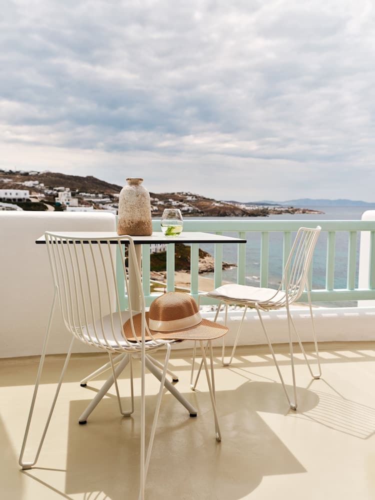 Uitzicht vanaf balkon