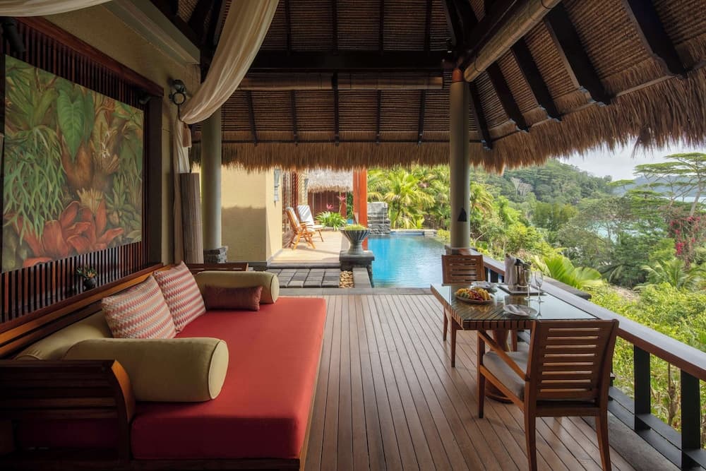 Uitzicht vanaf balkon