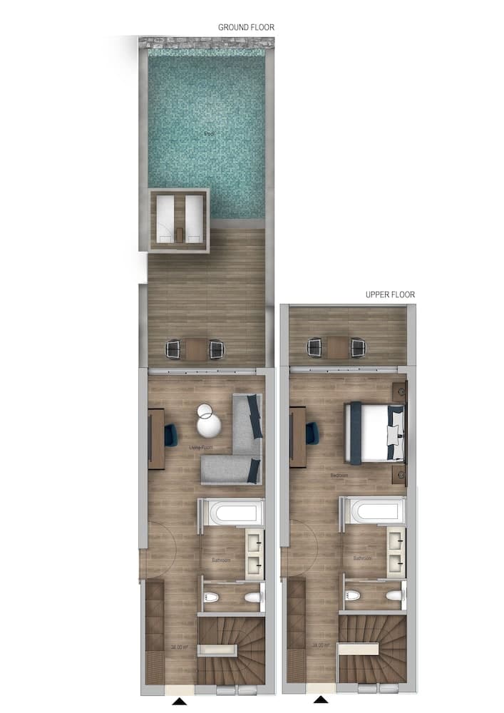 Voorkant van accommodatie