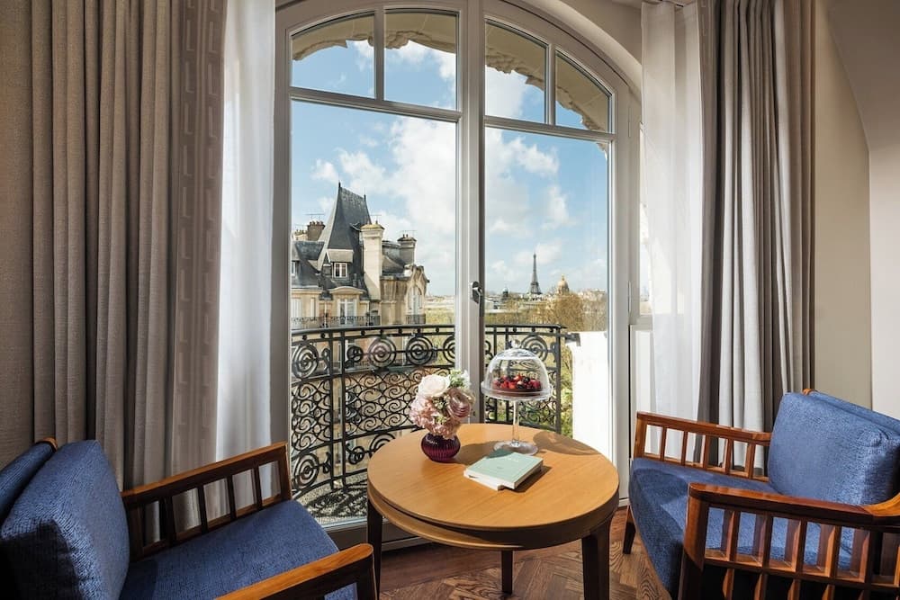 Uitzicht vanaf balkon