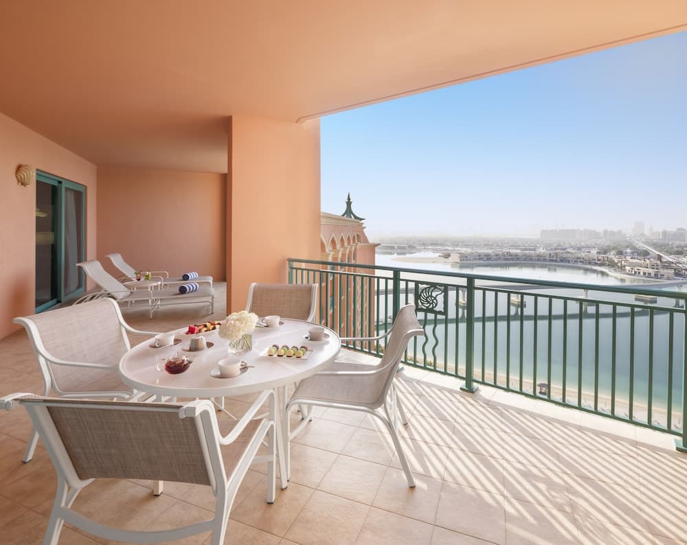 Uitzicht vanaf balkon