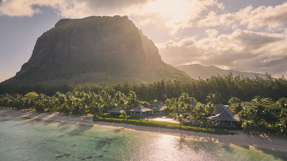 Uitzicht vanuit accommodatie