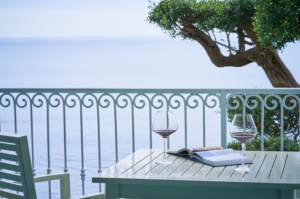 Uitzicht vanaf balkon