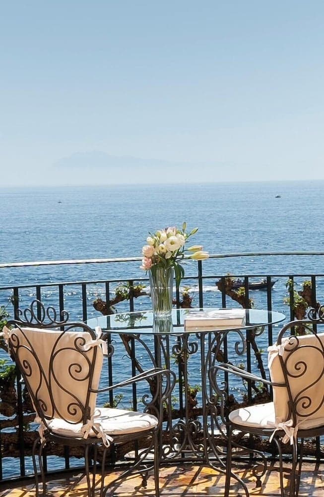 Uitzicht vanaf balkon