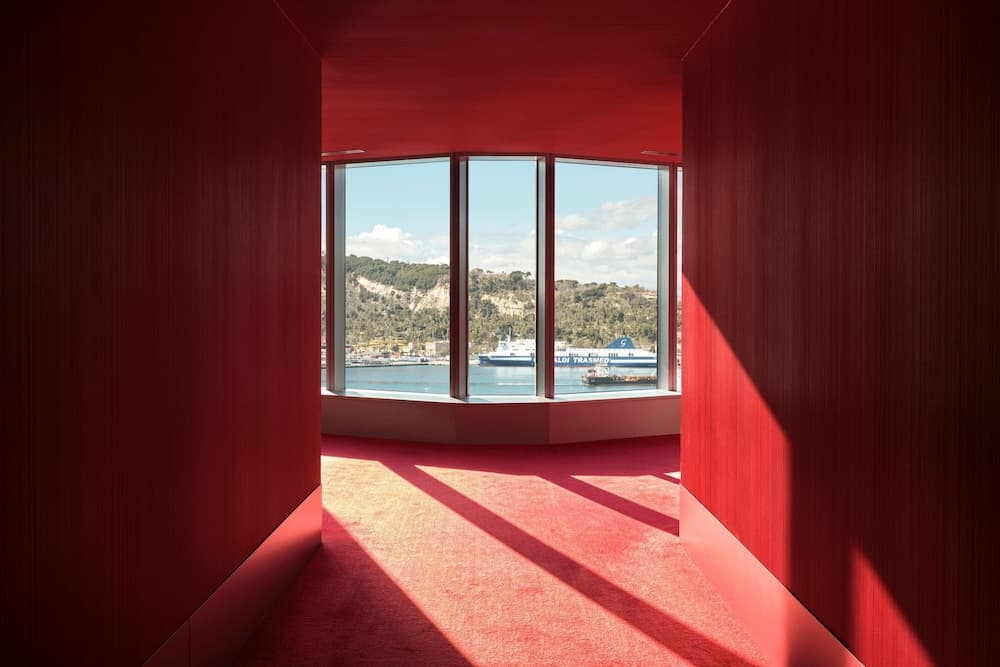Uitzicht vanuit accommodatie