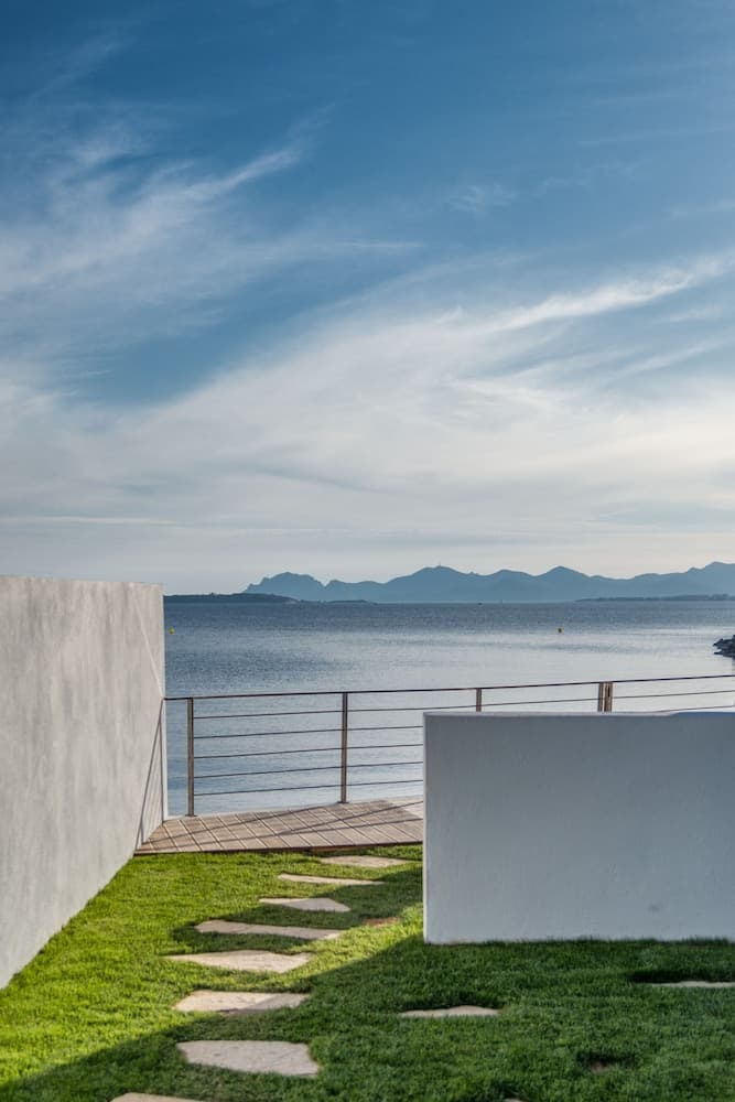 Uitzicht vanuit accommodatie