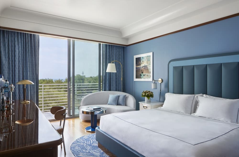 Uitzicht vanaf balkon