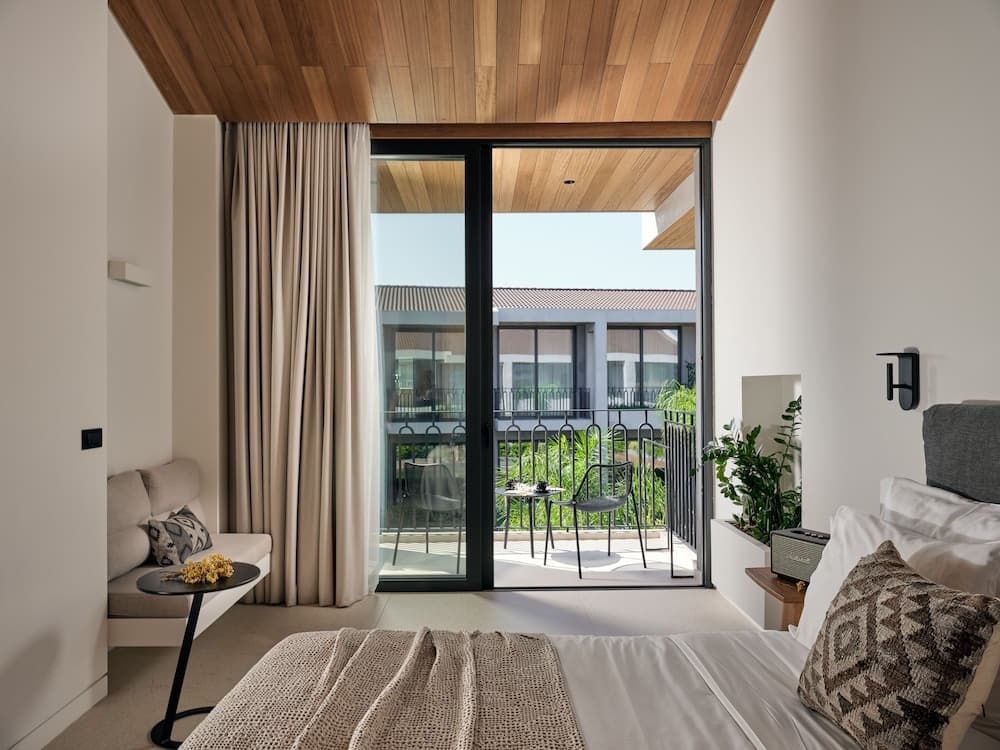Uitzicht vanaf balkon