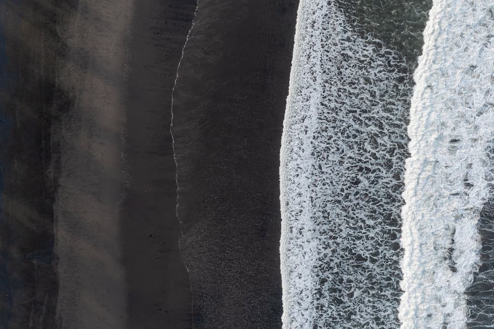 Uitzicht op strand/zee
