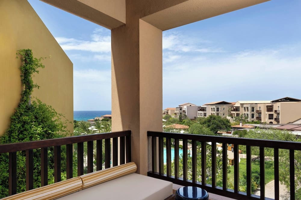 Uitzicht vanaf balkon