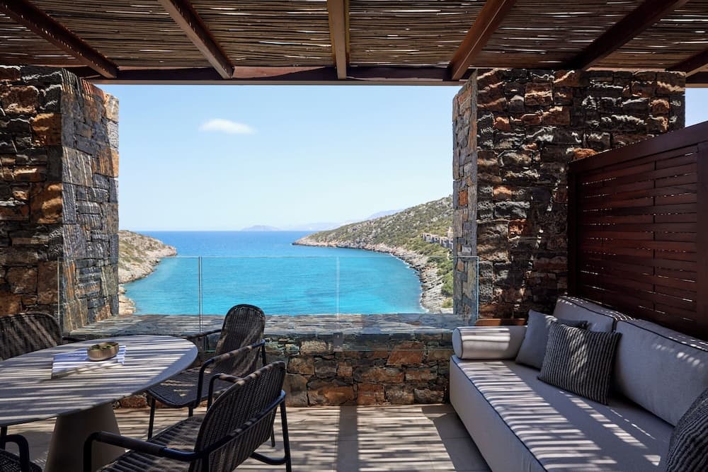 Uitzicht vanaf balkon
