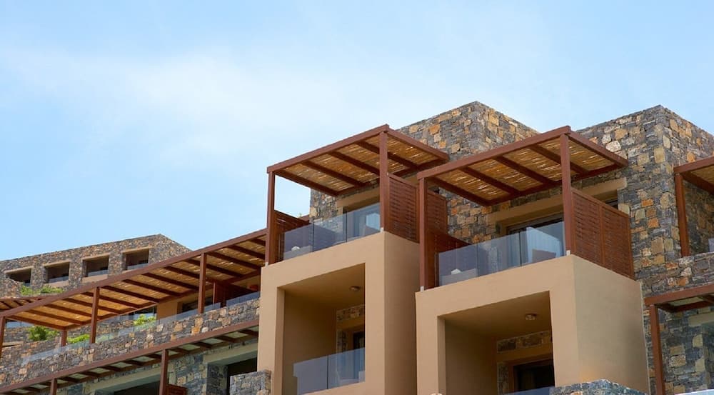 Uitzicht vanaf balkon