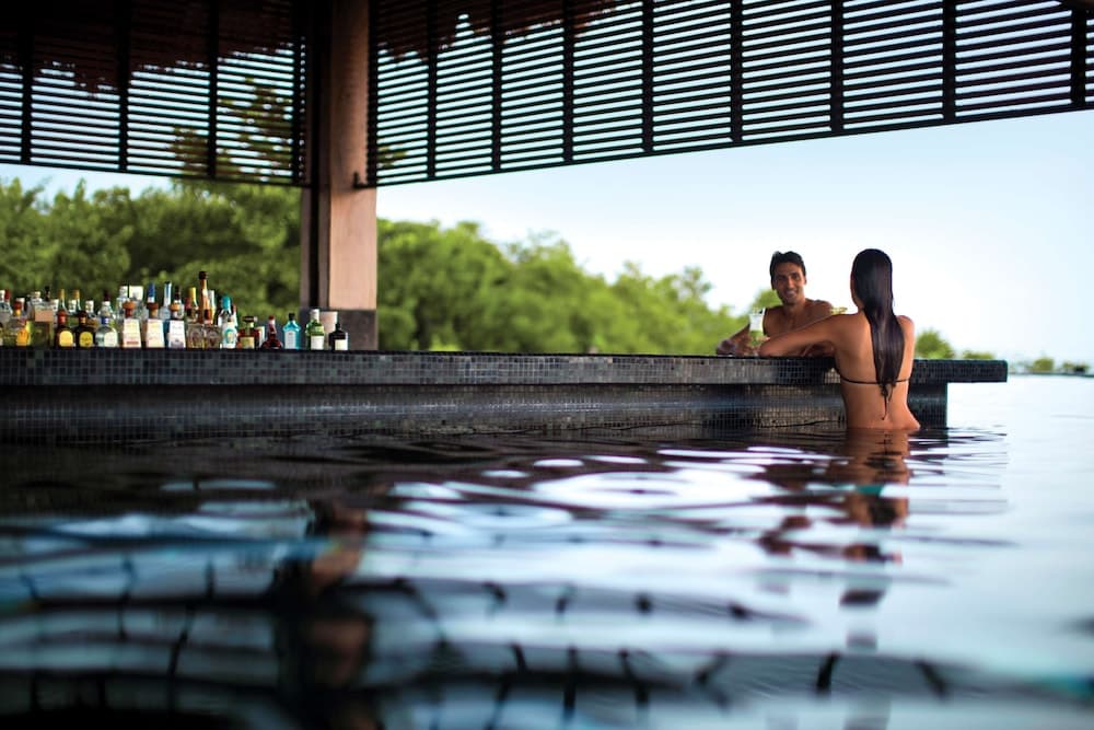 Swim-up bar