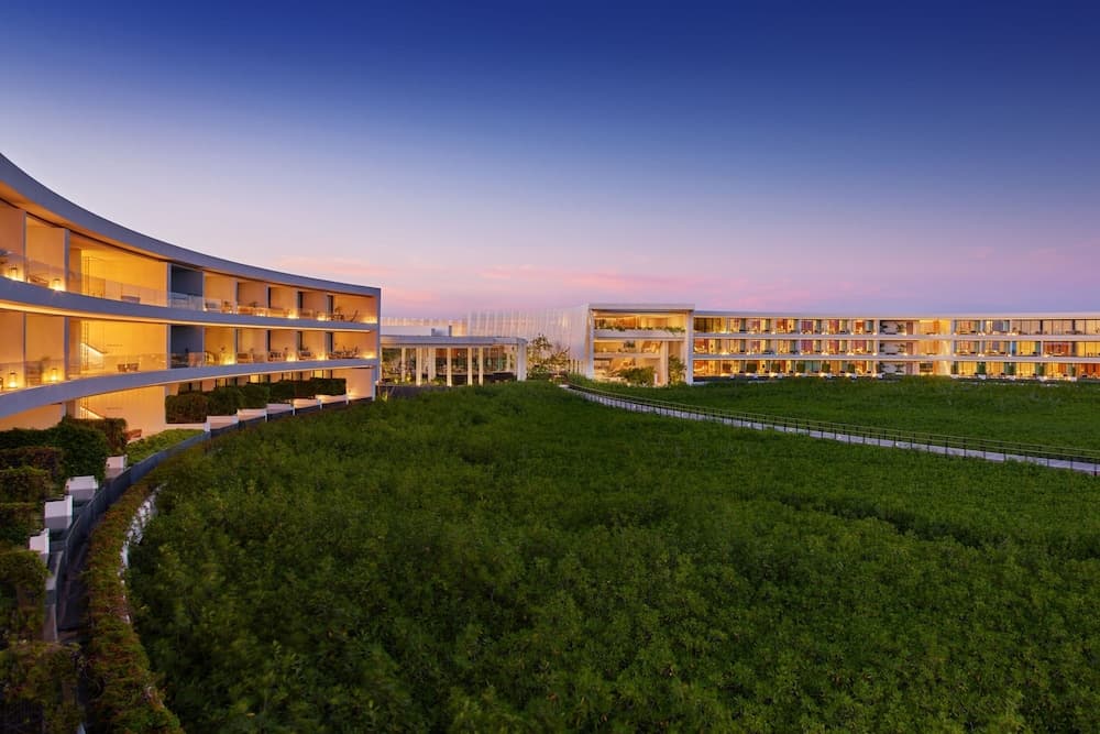 Uitzicht vanuit accommodatie