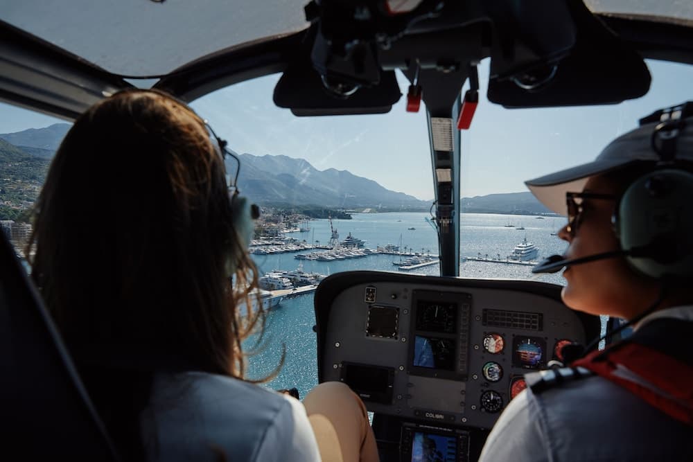 Helikopter- en/of vliegtuigtours