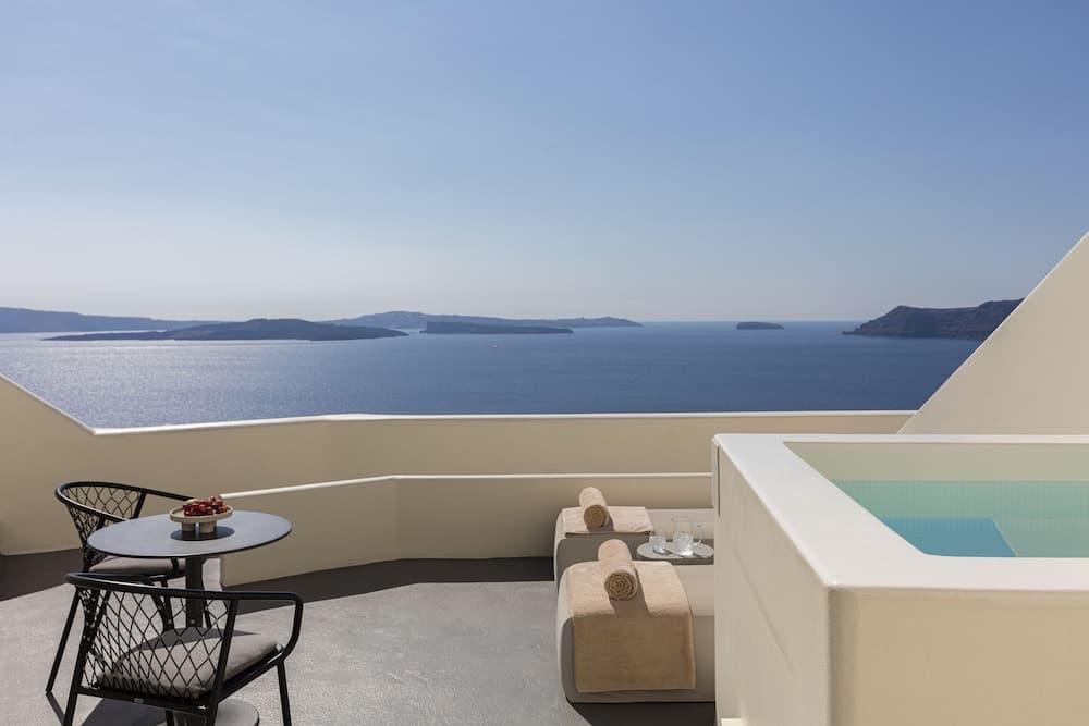 Uitzicht vanaf balkon