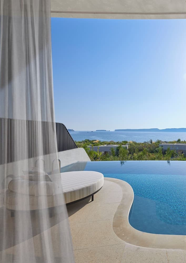 Uitzicht vanaf balkon